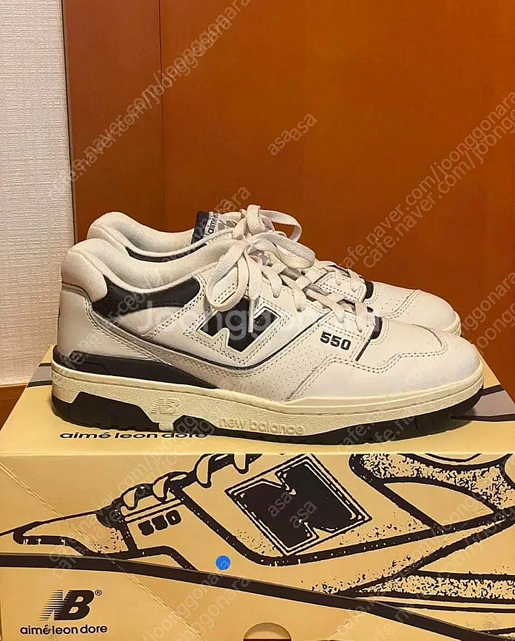 뉴발란스 x Aime leon dore 550 네이비(...--0