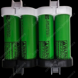 INR18650 MJ1 BATTERY 3.6V 3500mAh / 1S4P x 2 배터리 분양합니다.