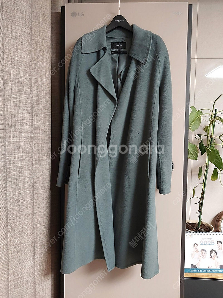 온앤온 캐시미어혼방 핸드메이드 코트--0