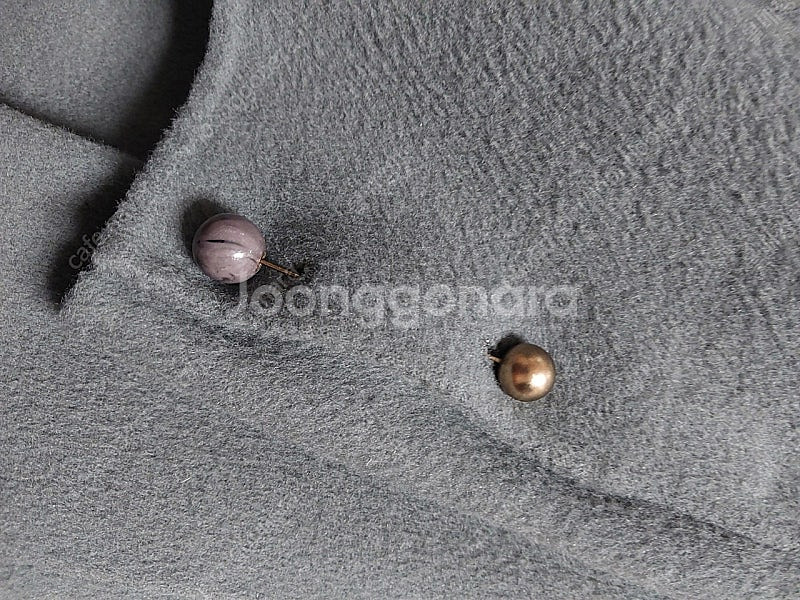 온앤온 캐시미어혼방 핸드메이드 코트--4