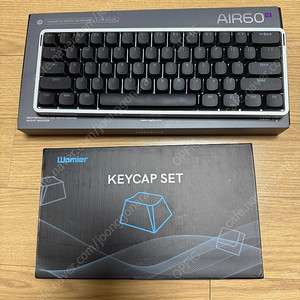 nuphy air 60 he + 추가키캡 판매합니다