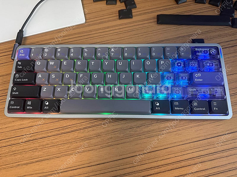 nuphy air 60 he + 추가키캡 판매합니다--1