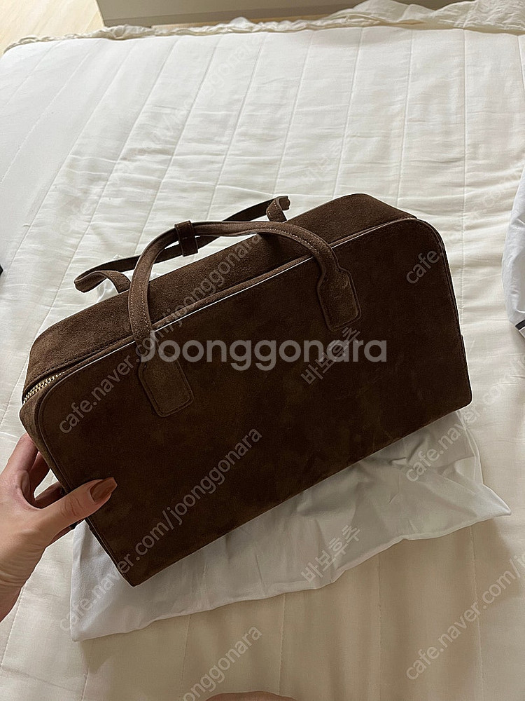 드메리엘 스웨이드 보스턴백 쿨거시 드메리엘 키링 포함--0
