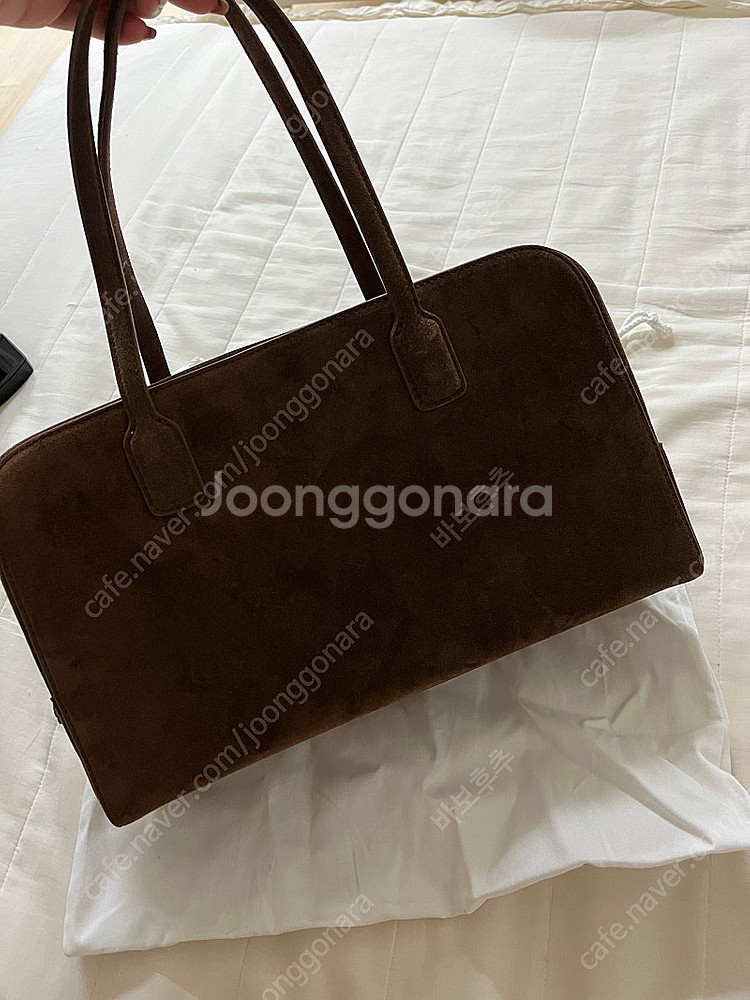드메리엘 스웨이드 보스턴백 쿨거시 드메리엘 키링 포함--2