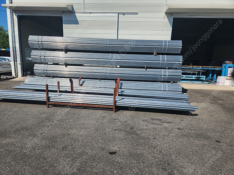 아시바파이프 (새제품,중고) 판매합니다. 2.3t(mm),1.8t(mm) 6m,4m,3m,2m,1.5m,1m--3