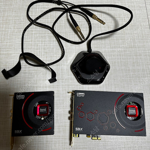 사운드 블라스터 Sound Blaster ZXR 팝니다