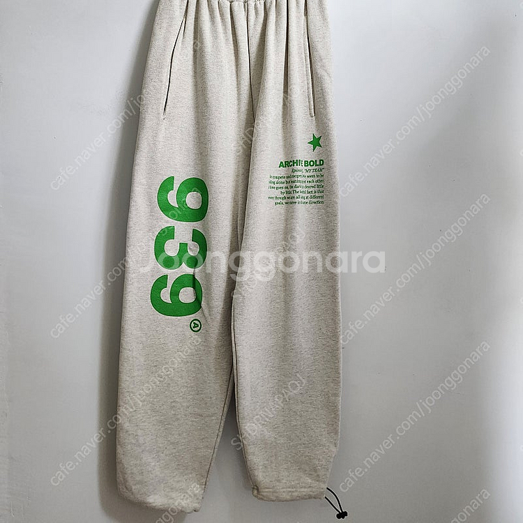 939 LOGO SWEAT PANTS (OATMEAL,...--0