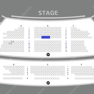 뮤지컬 고스트 베이커리 12/19일 첫공 박지연 송원근 윤철주 1층 B블록 중블 R석 6열 1장 양도