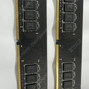 에센코어 KLEVV DDR4-2400 CL 16gb * 2 개당 가격