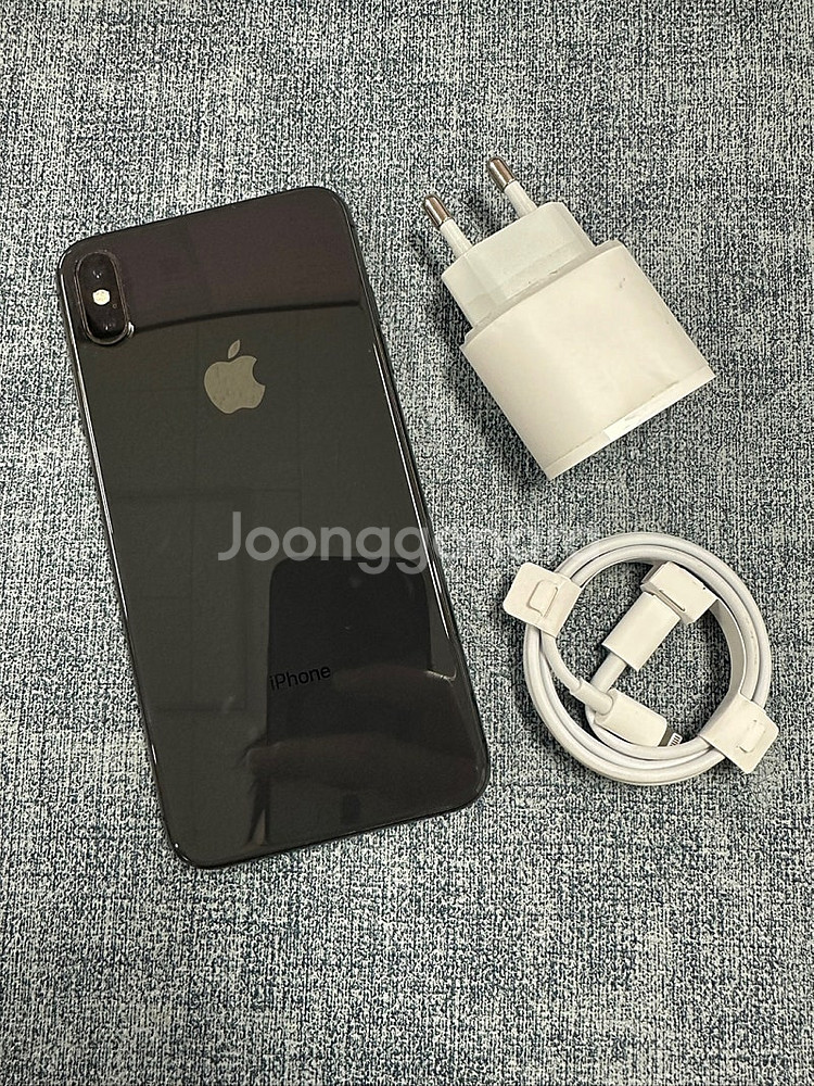 아이폰XS MAX 64G 블랙 상태좋은 가성비 꿀폰 21만원 판매해요--1