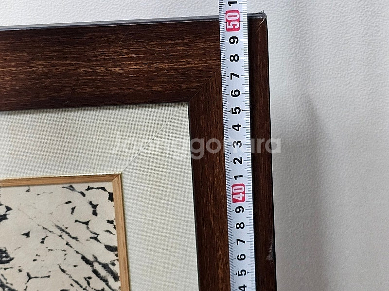 행운의 코끼리 목판화작품 57X50cm--4