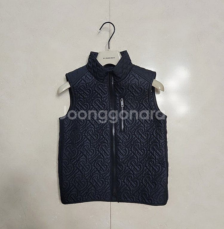 (BURBERRY)버버리키즈/모노그램 퀼팅 조끼자켓 8...--0