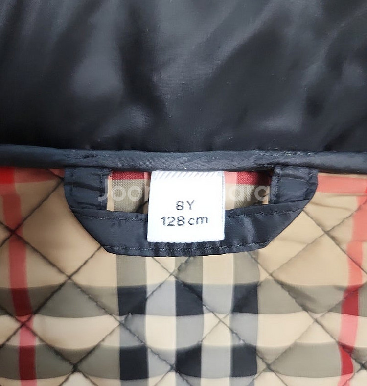 (BURBERRY)버버리키즈/모노그램 퀼팅 조끼자켓 8...--6