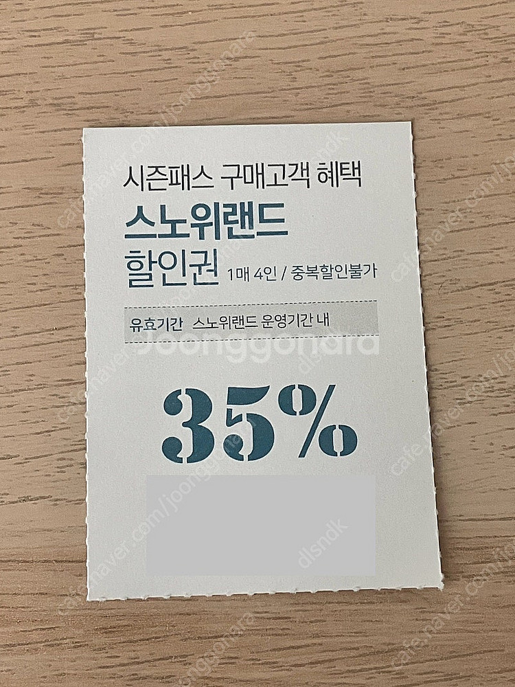 비발디파크 / 오션월드 / 스노위랜드 할인권--2