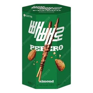 아몬드 팔각 빼빼로 132g × 10개(택포)