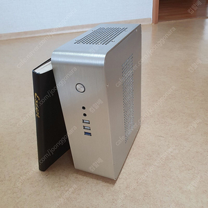 컴퓨터 케이스 알미늄 ITX 미니케이스 + 270W 전용파워 포함