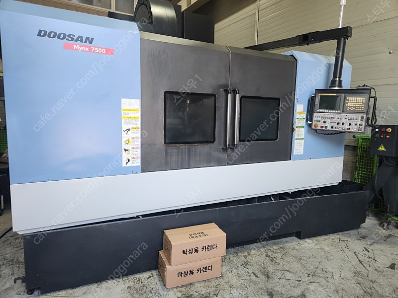 두산 MYNX7500/BT40(12,000rpm)10년--0