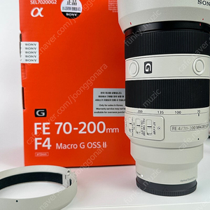 소니 70200g2 f4 렌즈 sony 70-200g2