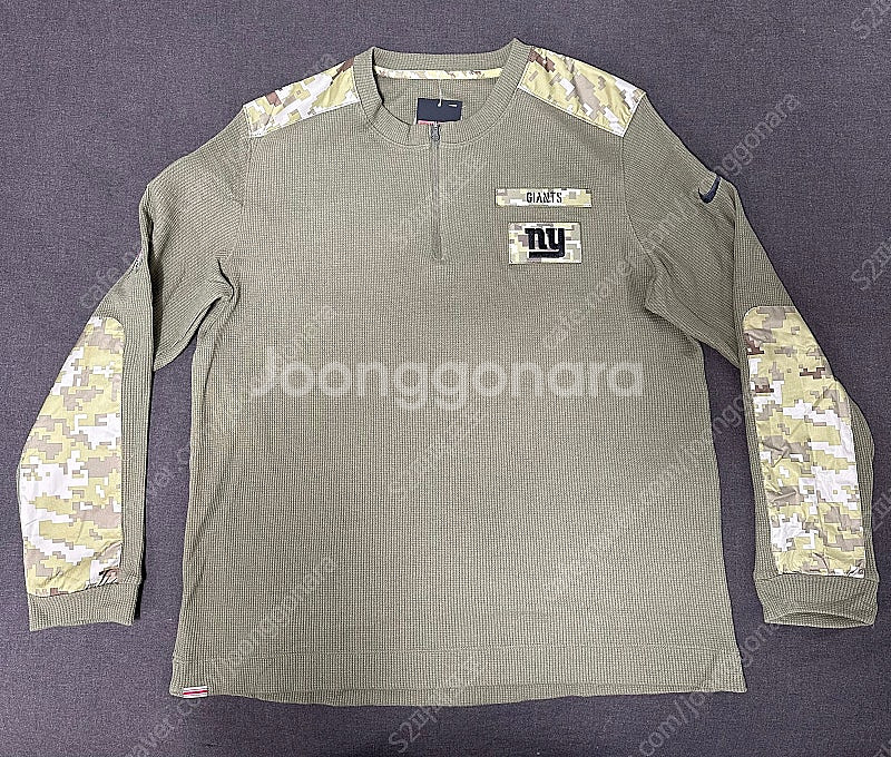 나이키 NFL 미식축구 팀 뉴욕 자이언트 미국 밀리터리...--0