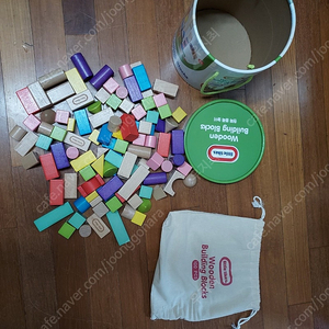 리틀타익스 원목블럭놀이 12000원 상태좋아요