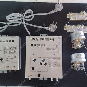 CATV 구내전송증폭기sstl-1002ca, 광대역증폭기 sstl-sa2150, 각각 2만원!! 미사용!!