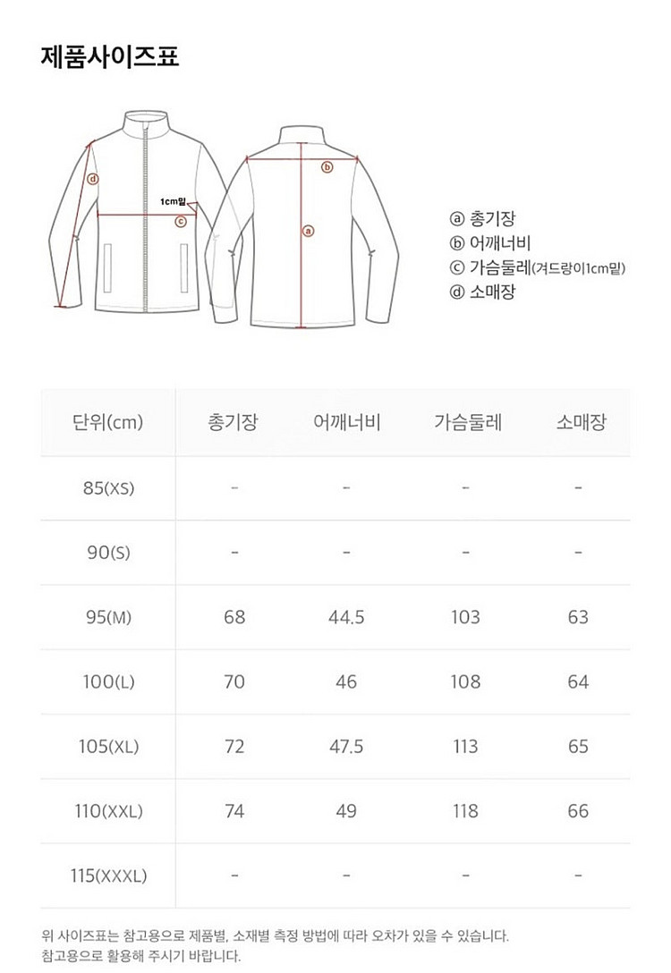 내셔널지오그래픽브레디니트 풀집업 자켓 남녀공용 N227...--1