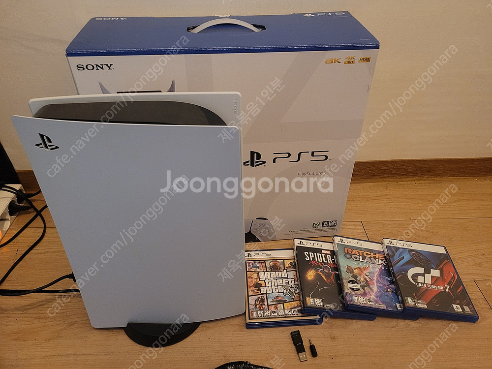 PS5 1218A 디스 + BT-W3 블루투스 동글 일...--2