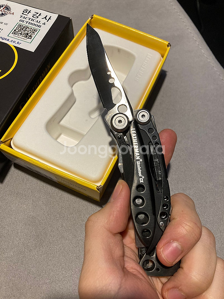 레더맨 스켈레툴 cx 판매합니다--2