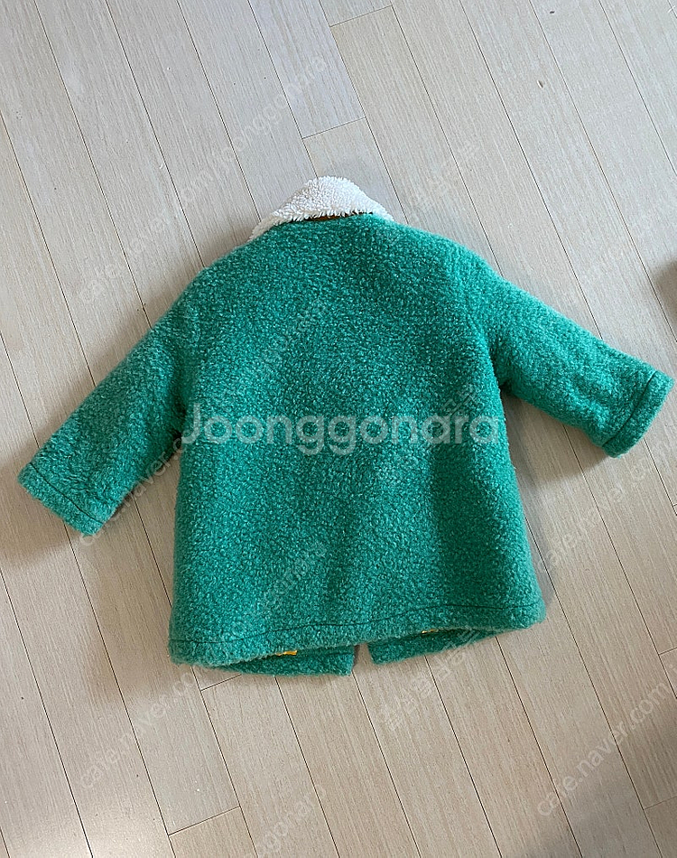 베베드피노 에메랄드그린 코트 90 반값택포 3만--1