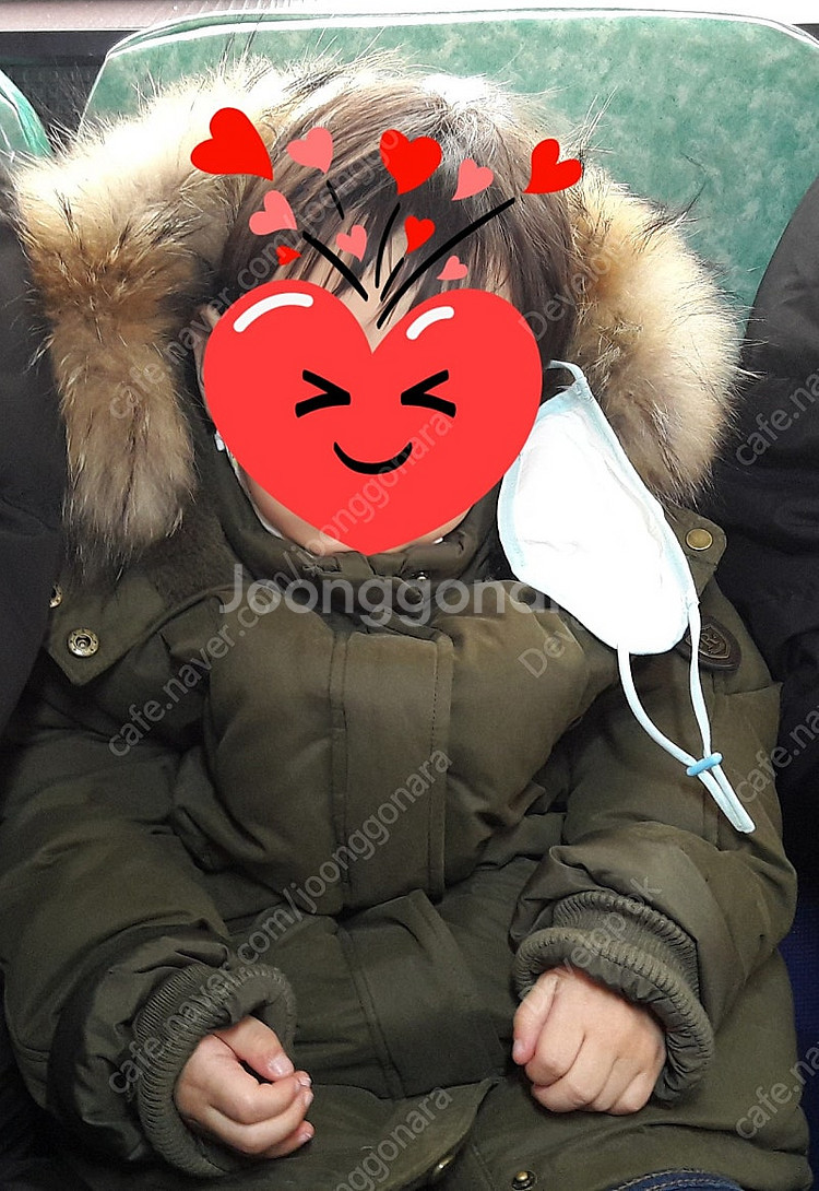레노마 오리털 키즈 패딩 120 (레노마가 크게나와 1...--7