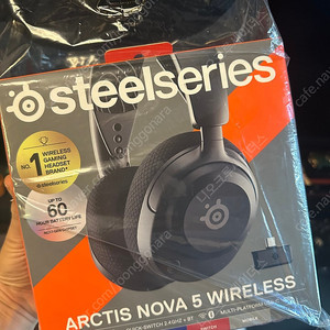 최강 게이밍 헤드셋 스틸시리즈 ARCTIS NOVA 5 Wireless