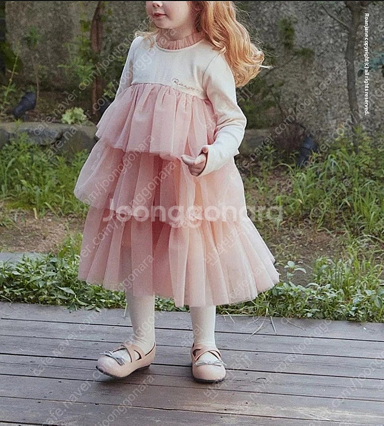 로아앤제인 캉캉 샤 원피스 130--0