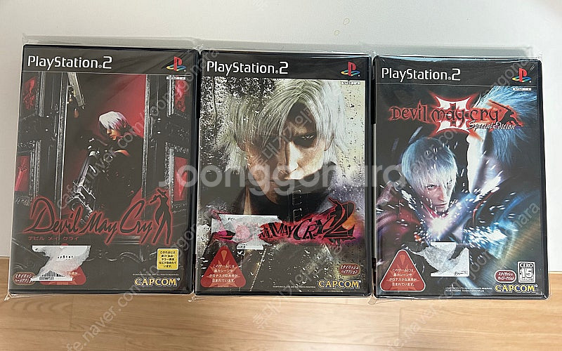 PS2 데빌메이크라이 1 / 2 / 3 판매--0