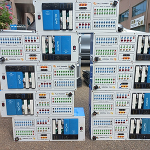 자동화기초 PLC MASTER-K300S 실습모듈 PLC TRAINER(중고) 개당25만원