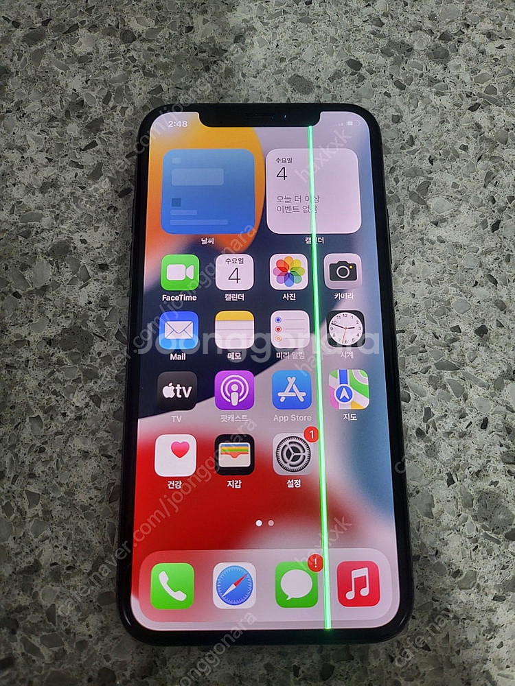아이폰 X 64gb 정상해지 정상작동--0
