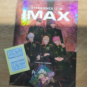 플레이브 CGV IMAX 빅 포카 포토카드 포스터