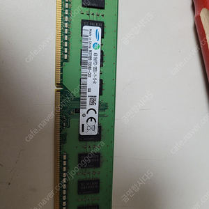 4GB pc3-12800U 삼성 램 단면 2개