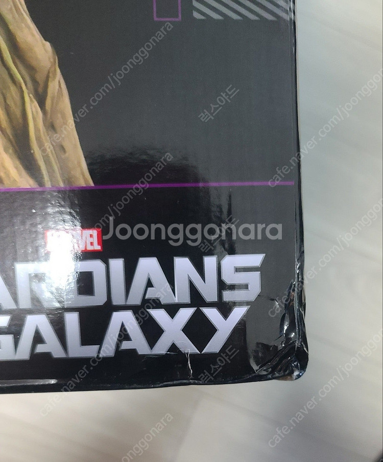 마블 가디언오브갤럭시 구르트&로켓라쿤 대형 한정판 피규...--9