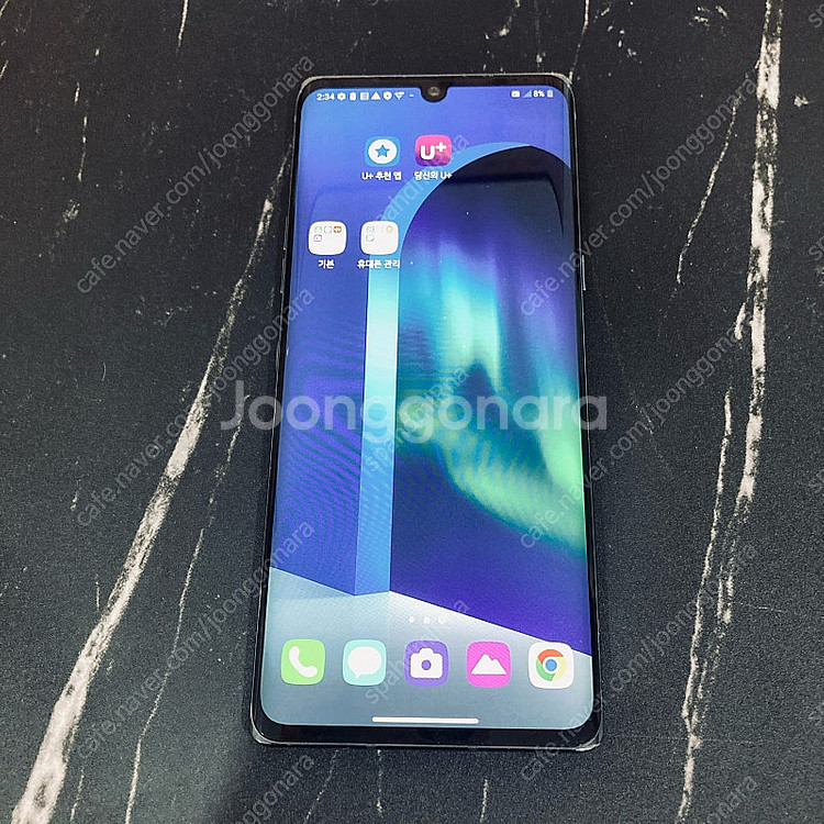 LG G9 벨벳 블랙 128기가 8만원 판매합니다!--0