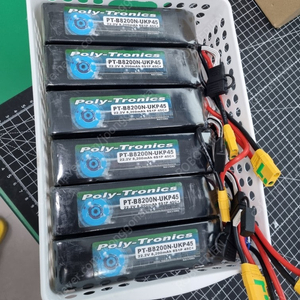 폴리트로닉스 배터리 8200mah 22.2v pt-b8200n-ukp45 6개