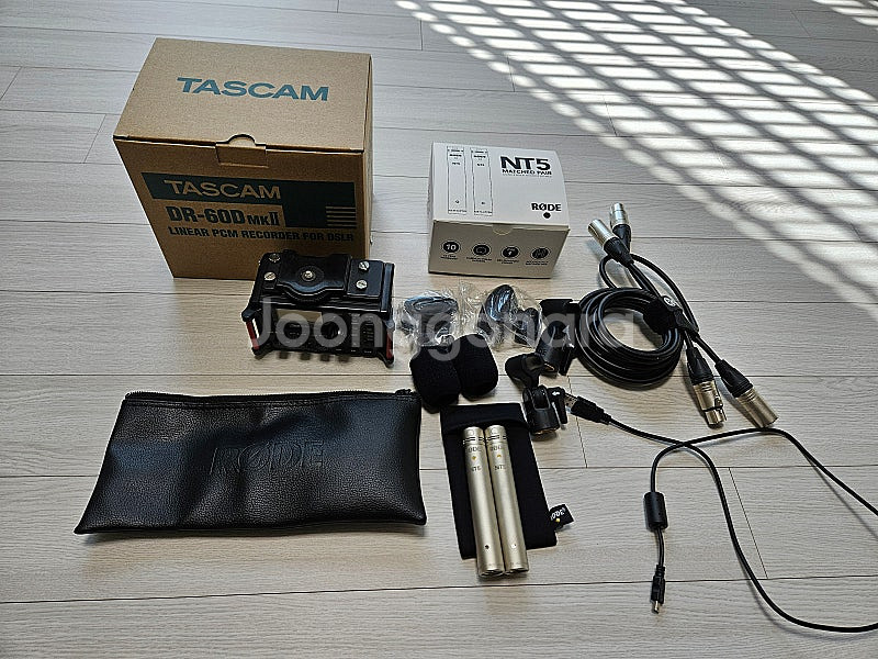로데NT5 마이크 + 타스캠 DR-600MK2 일괄판매...--0