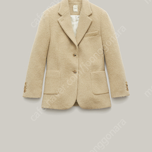 샵엠 샌디 모헤어 자켓 sandy mohair jacket (butter) XS사이즈