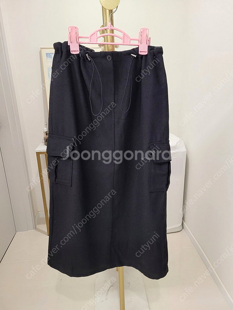 고퀄 울만능스커트 슬랙스 레더카고바지--0