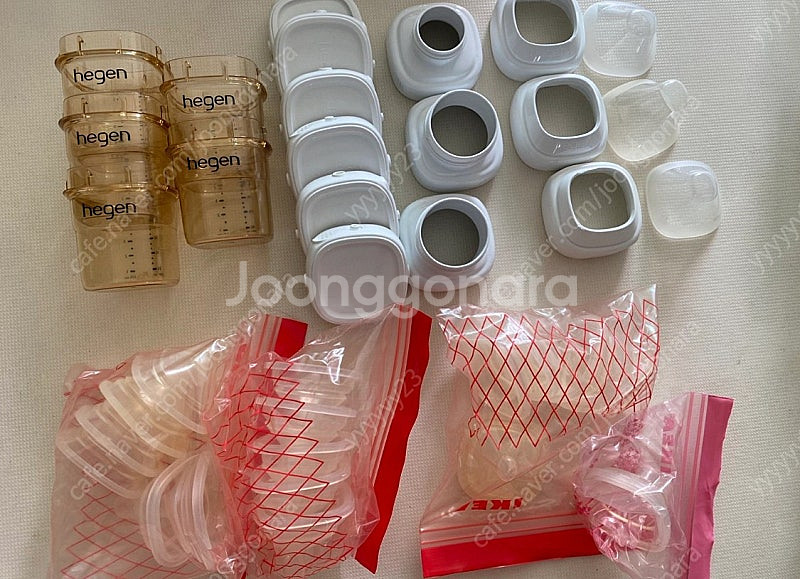 헤겐 젖병 젖꼭지 일괄--0