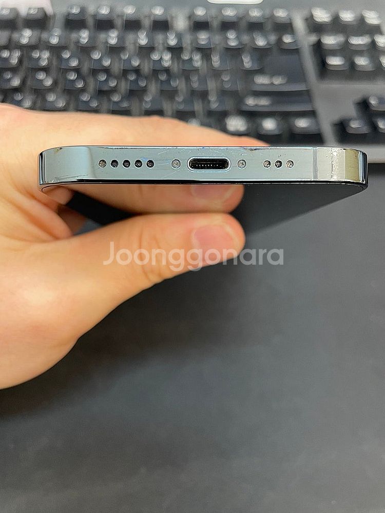 아이폰12프로 블루 256GB 상태좋은 중고40만팝니다...--5