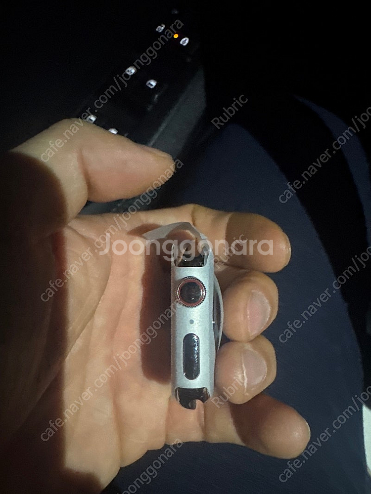 애플워치 8 스테인리스 45mm 리퍼 새상품--3