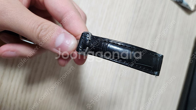 인피니토스트랩 산토스 뒤몽 여성용 블랙 앨리 스트랩 (...--3