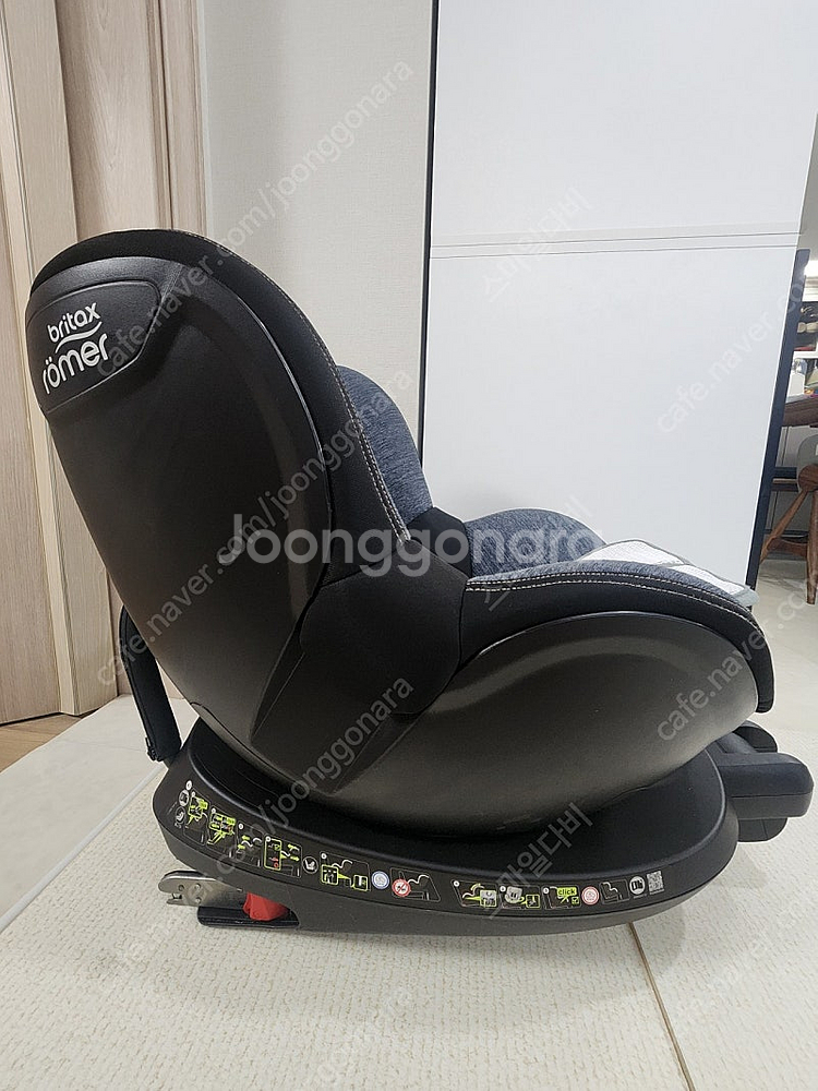 브라이텍스 카시트 듀얼픽스2 360도회전 블루마블--5