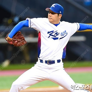 장원준 wbc 선수 지급용 유니폼