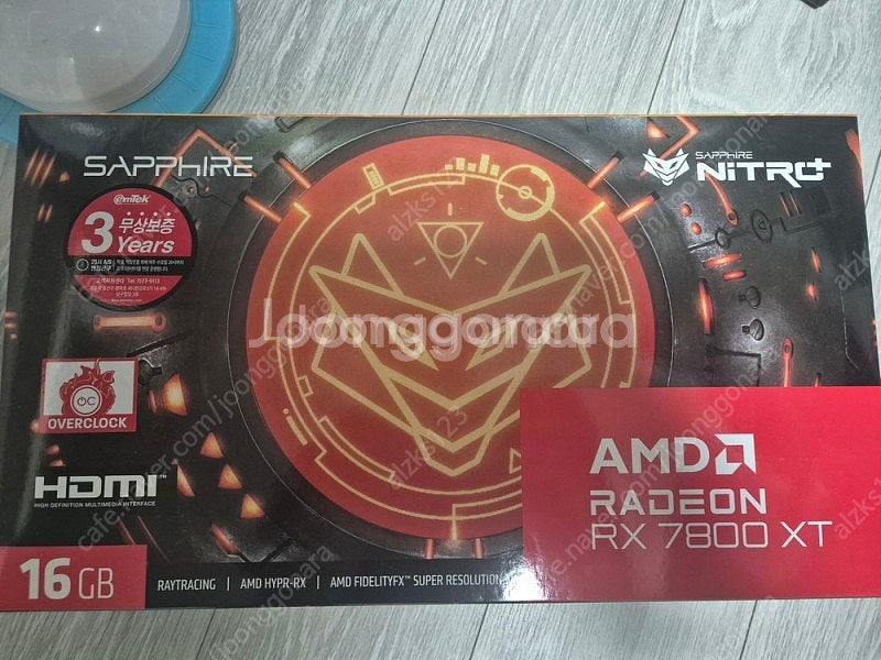 라데온 7800xt 팝니다.--0